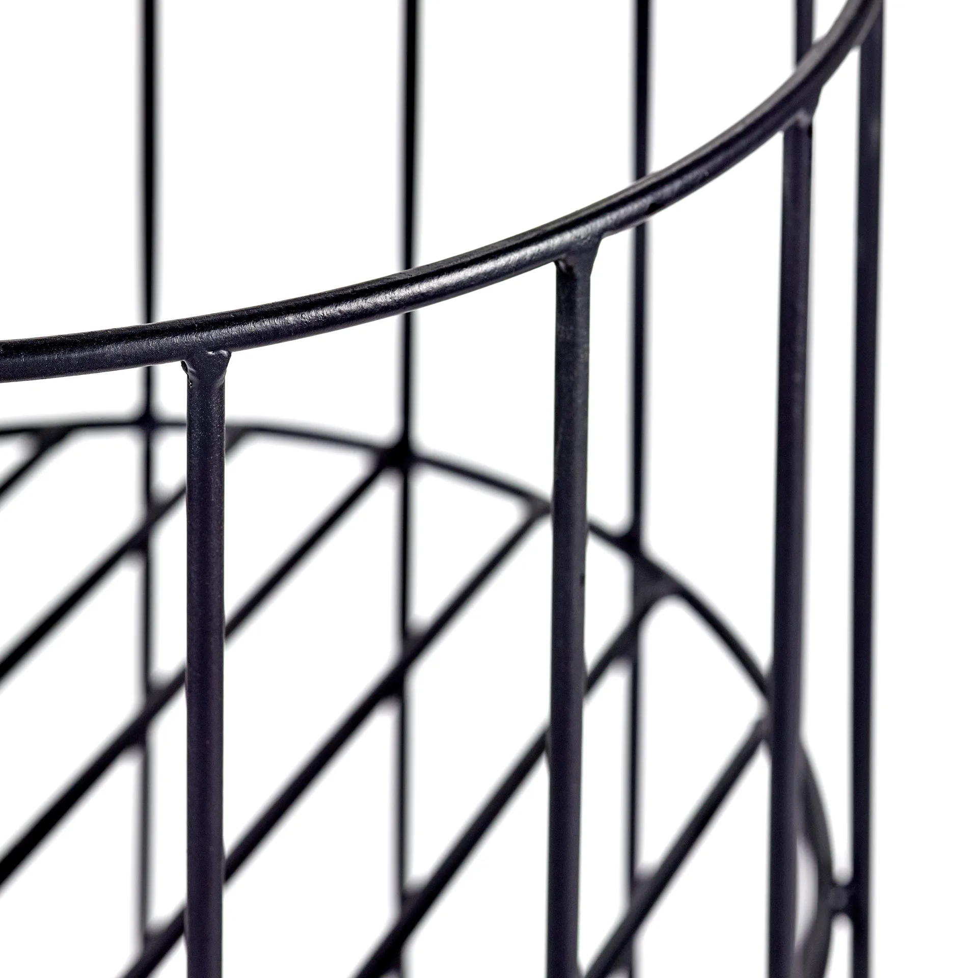 Pedestal Vasaro h75 cm Ø30 cm, negro Serax