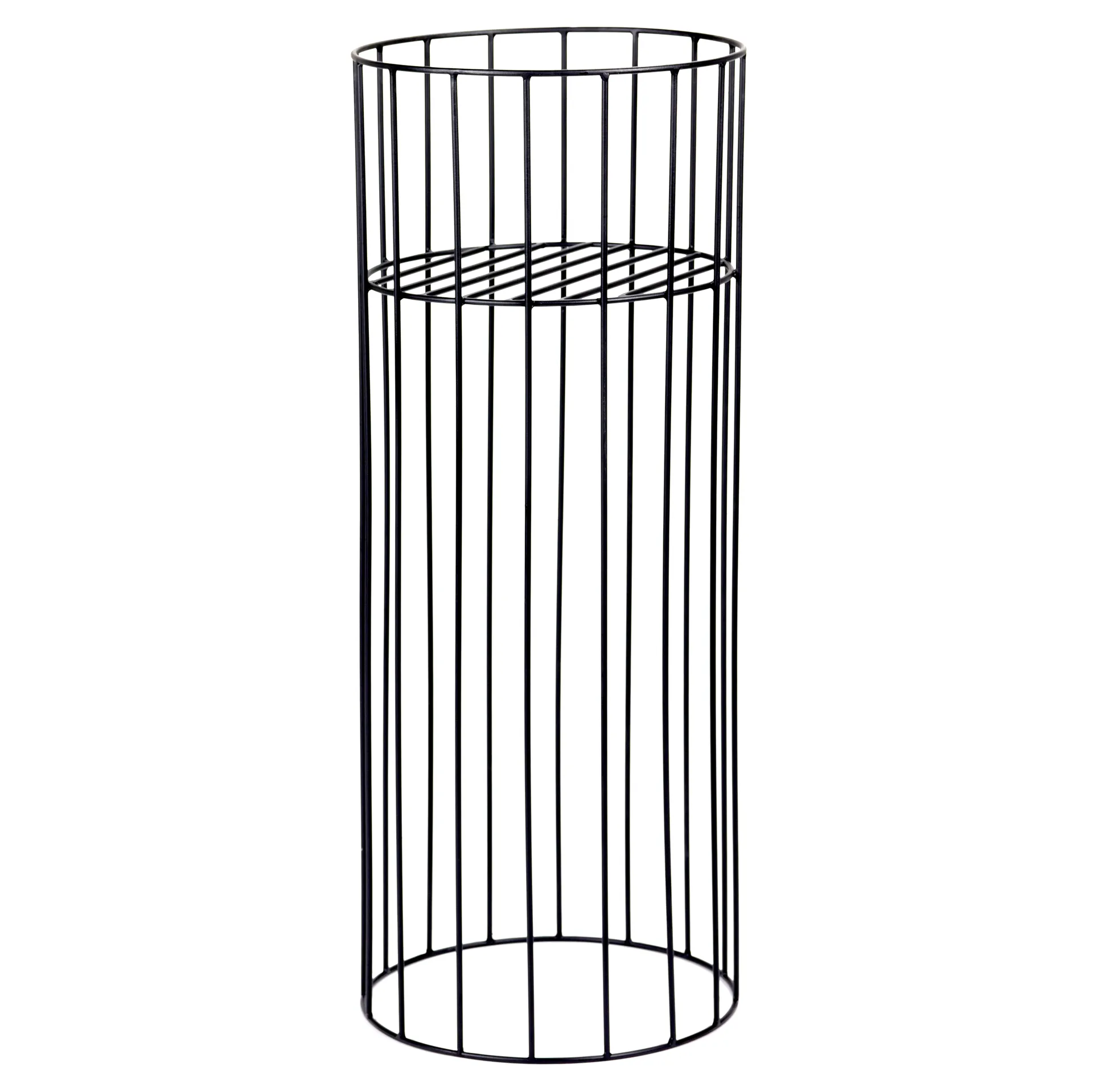 Pedestal Vasaro h90 cm Ø35 cm, negro Serax