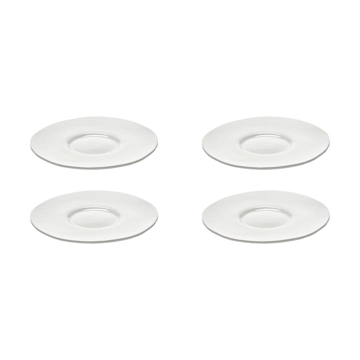 Platillo para taza espresso Silhouette Ø10,3 cm set de 4 - White - Serax