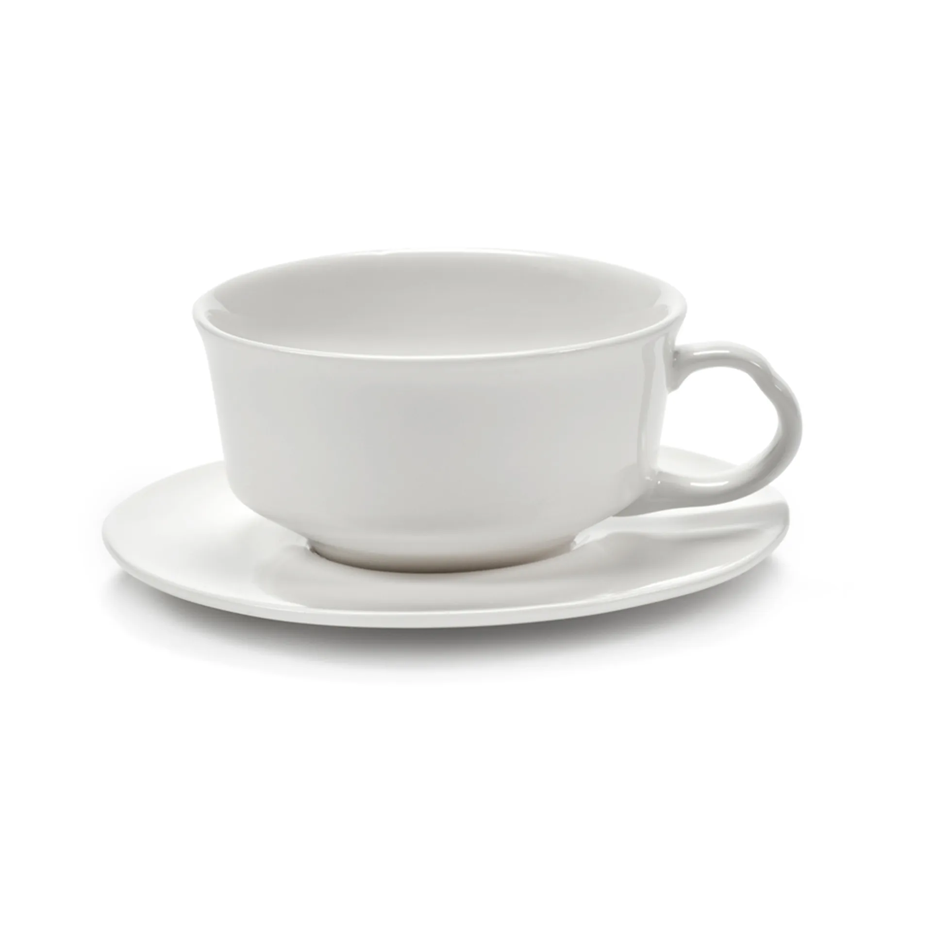 Platillo para taza espresso Silhouette Ø10,3 cm set de 4, White Serax