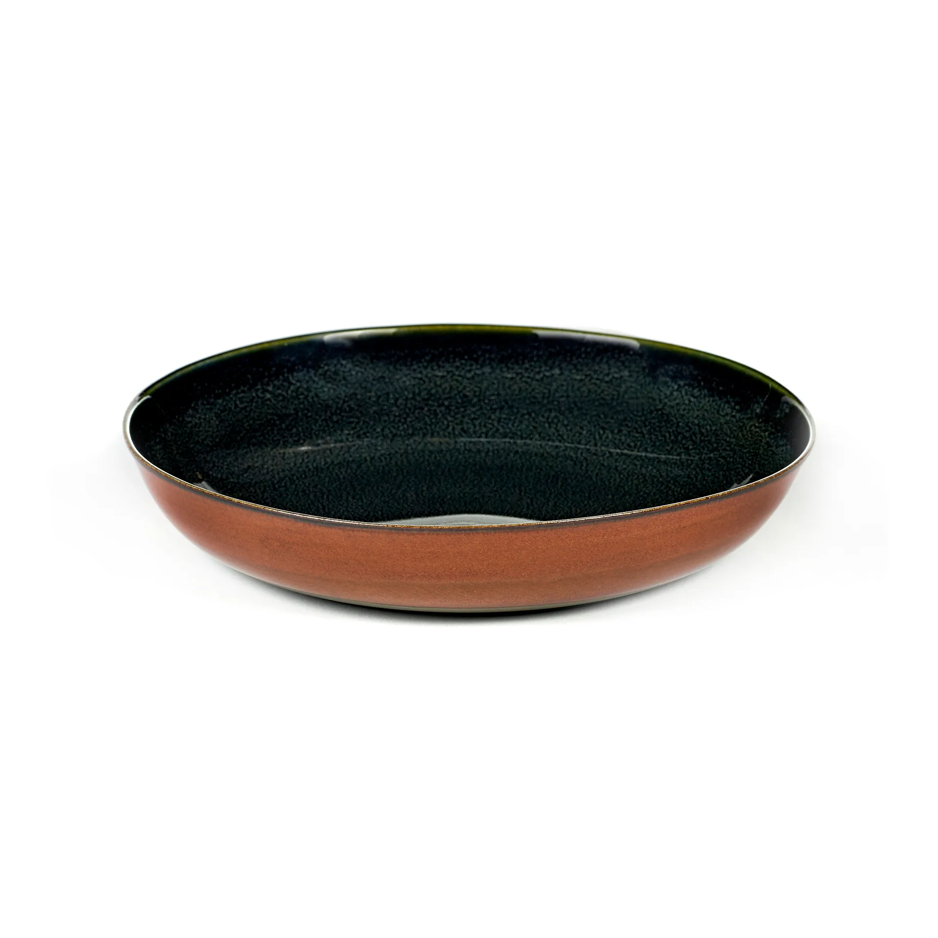 Platillo Terres de Rêves 17,5 cm, Dark blue-rust Serax