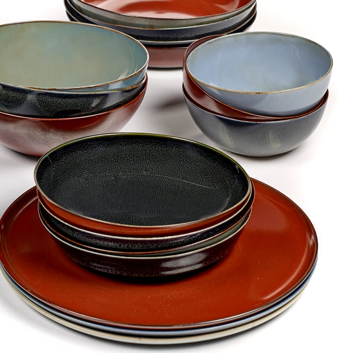 Platillo Terres de Rêves 17,5 cm, Dark blue-rust Serax