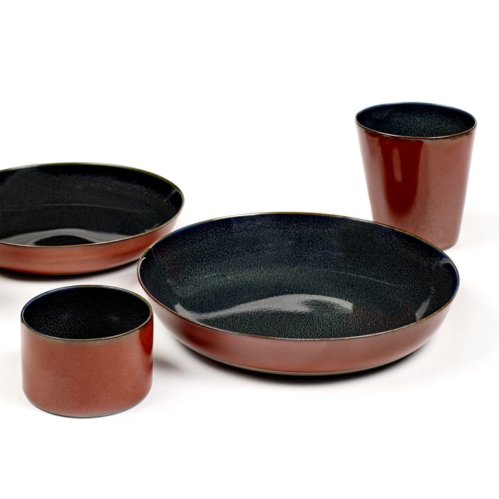 Platillo Terres de Rêves 17,5 cm, Dark blue-rust Serax