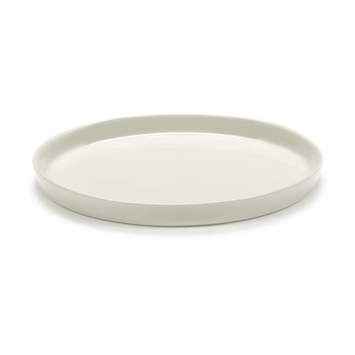 Plato Cena con borde M Ø22 cm - Ivory - Serax