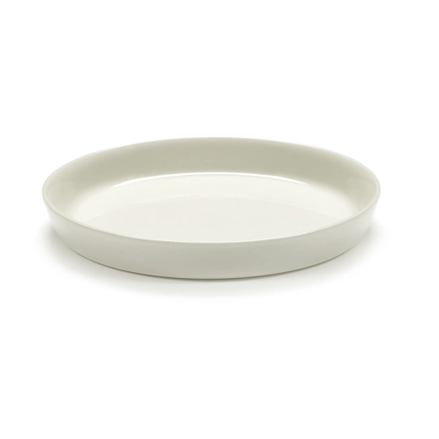 Plato Cena con borde XS Ø13 cm, Ivory Serax