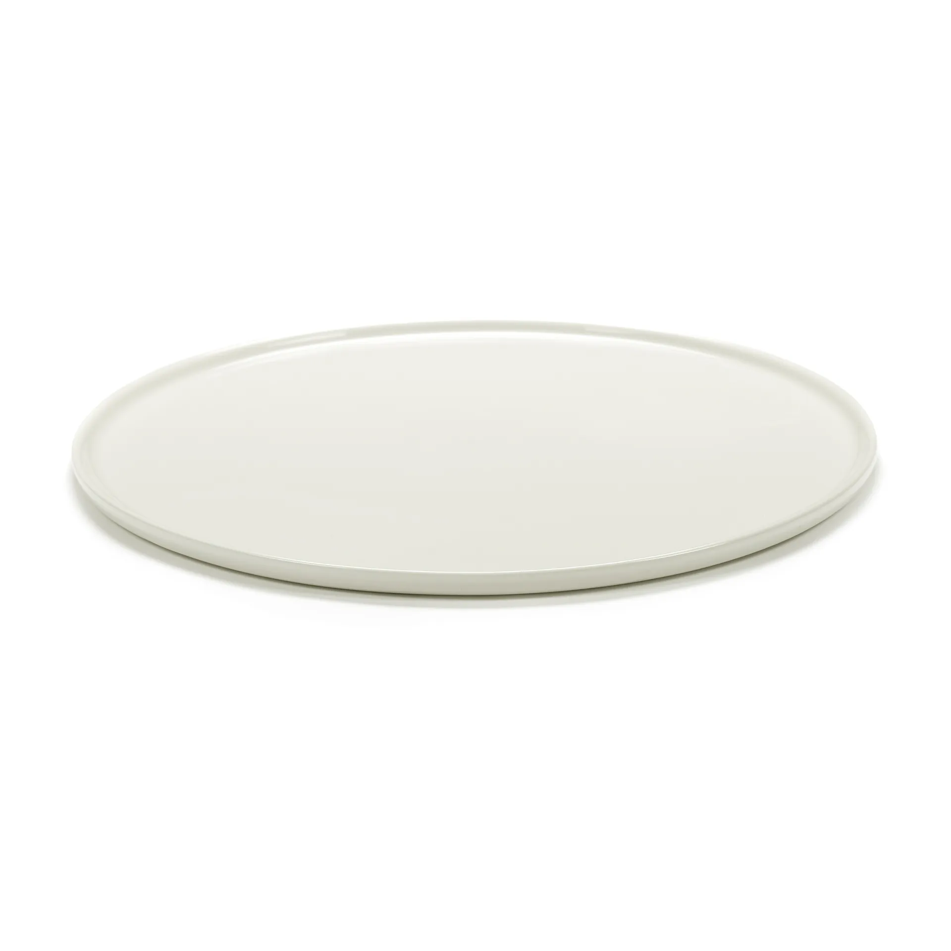 Plato Cena sin borde L Ø26 cm, Ivory Serax