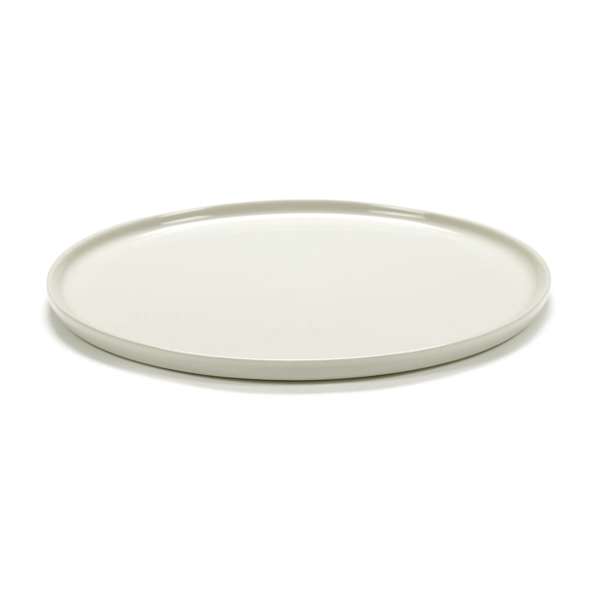 Plato Cena sin borde S Ø18 cm, Ivory Serax