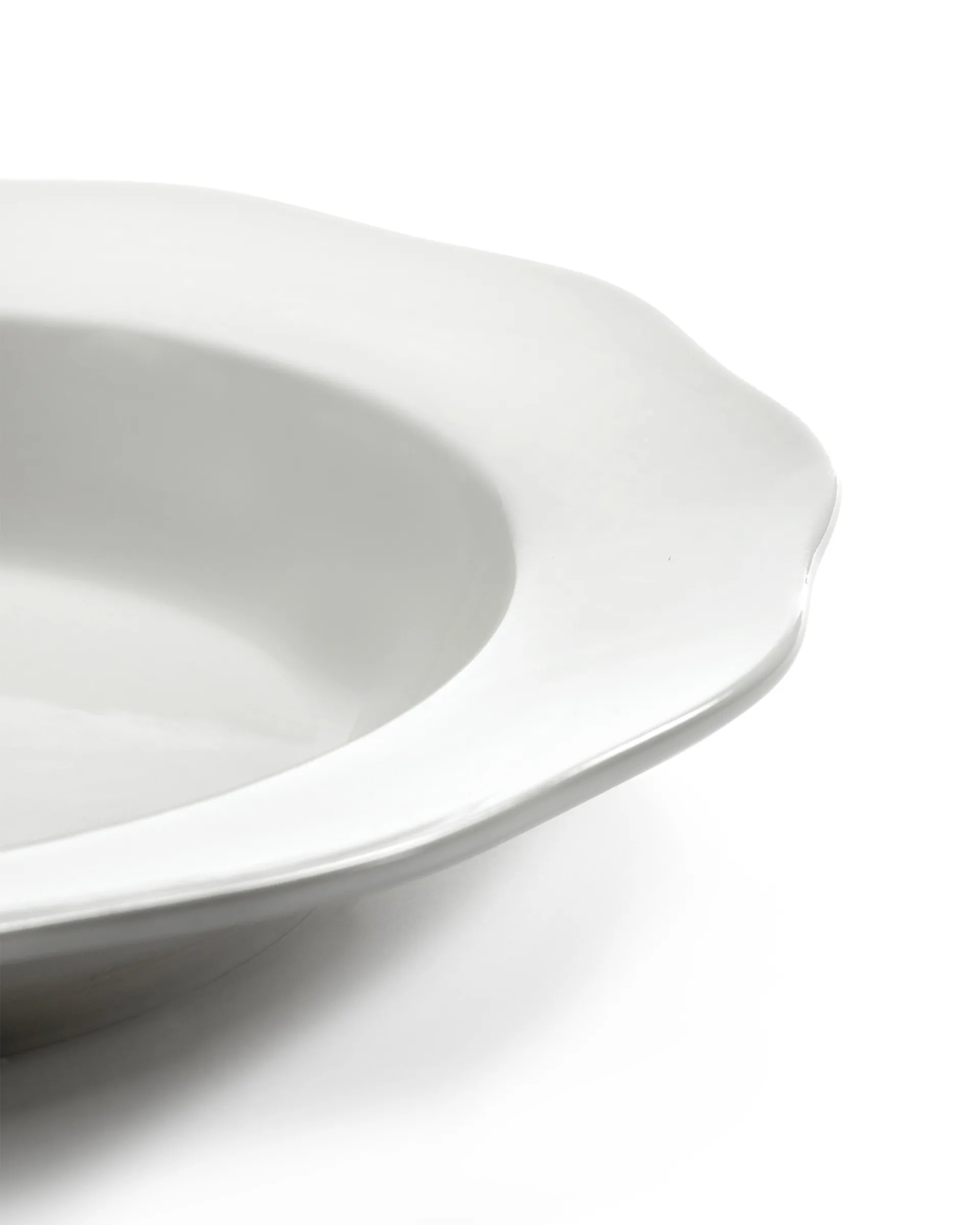 Plato de pasta Silhouette Ø22 cm set de 4, White Serax