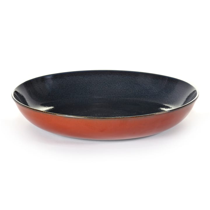 Plato de pasta Terres de Rêves 23,5 cm - Dark blue-rust - Serax