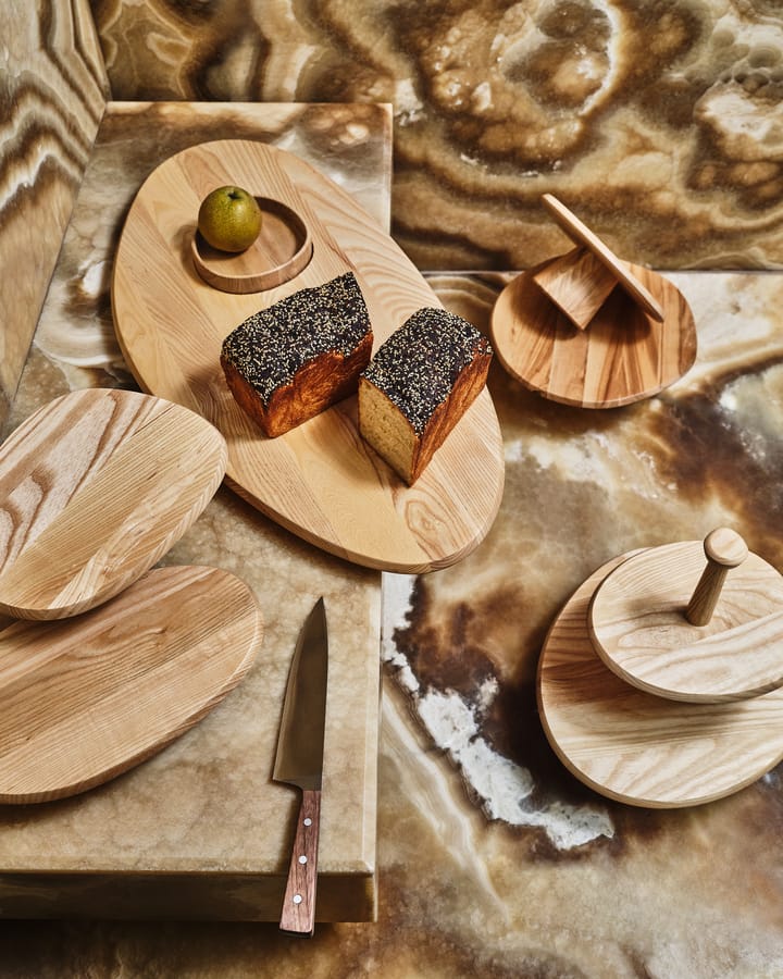 Plato de tarta Dune 03 23,5x29 cm, Ash Serax
