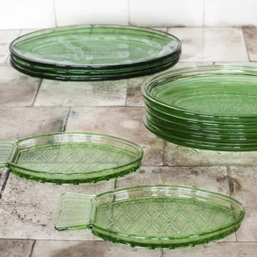 Plato Fish & Fish 10x23 cm - Green - Serax