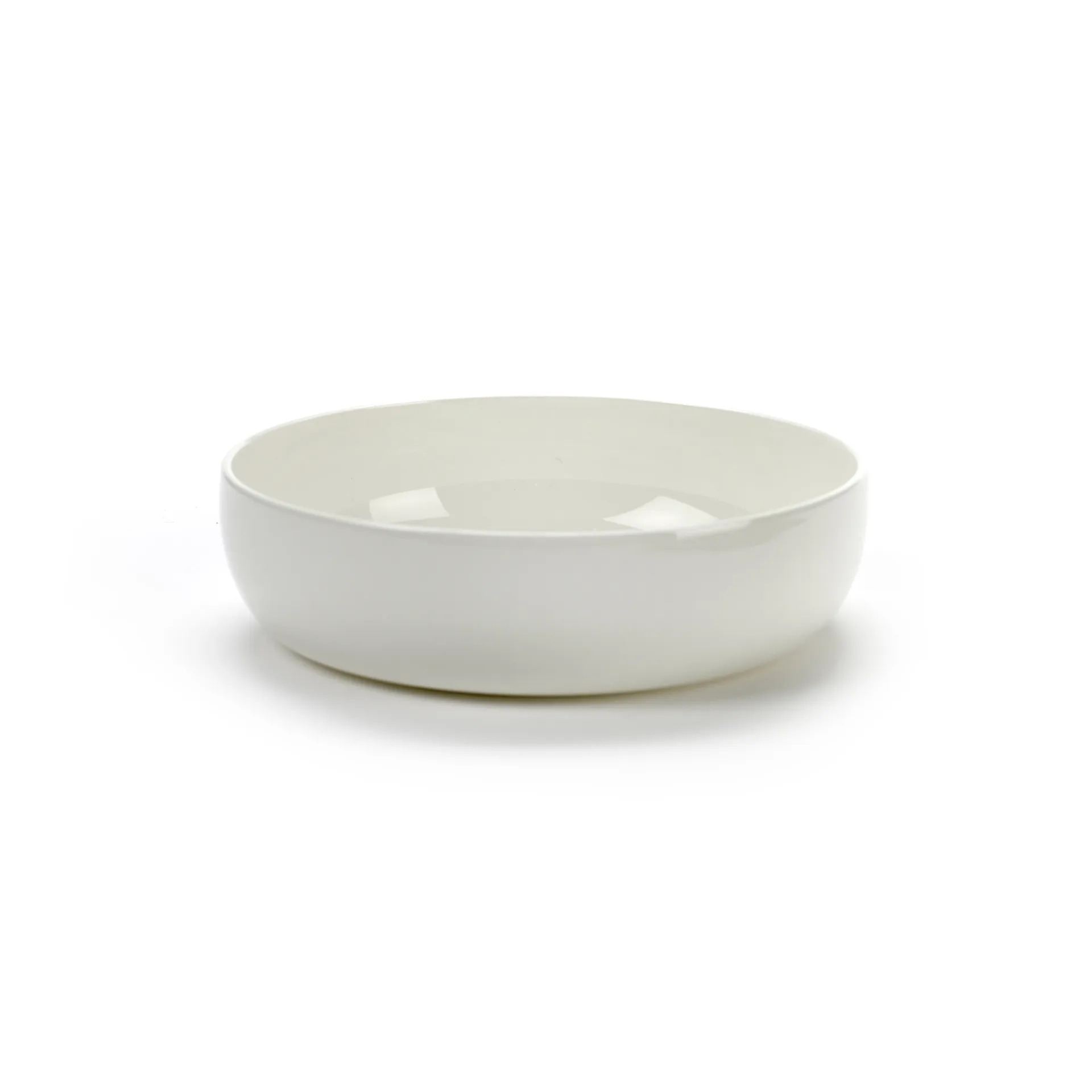 Plato hondo Base blanco, 16 cm Serax