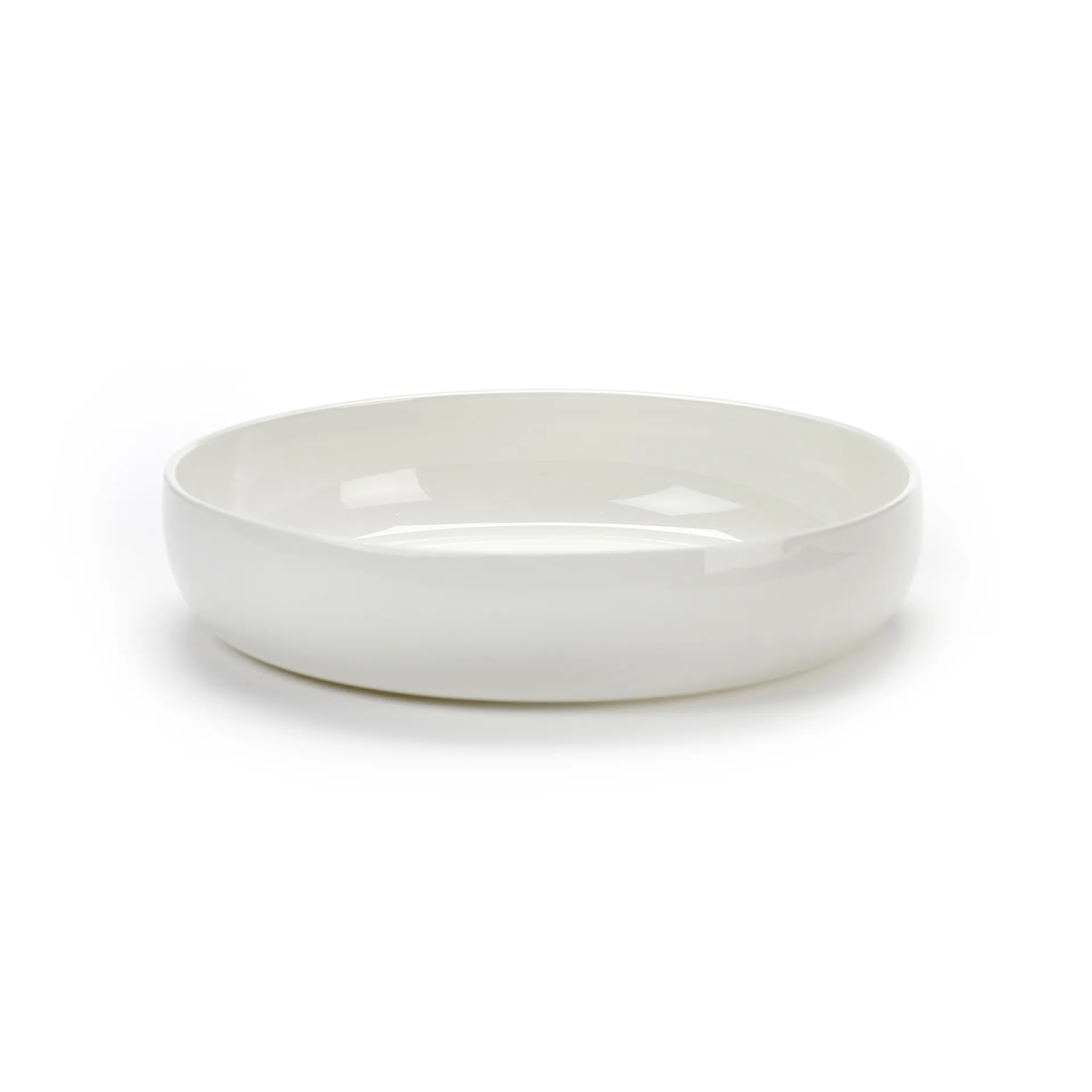 Plato hondo Base blanco, 20 cm Serax