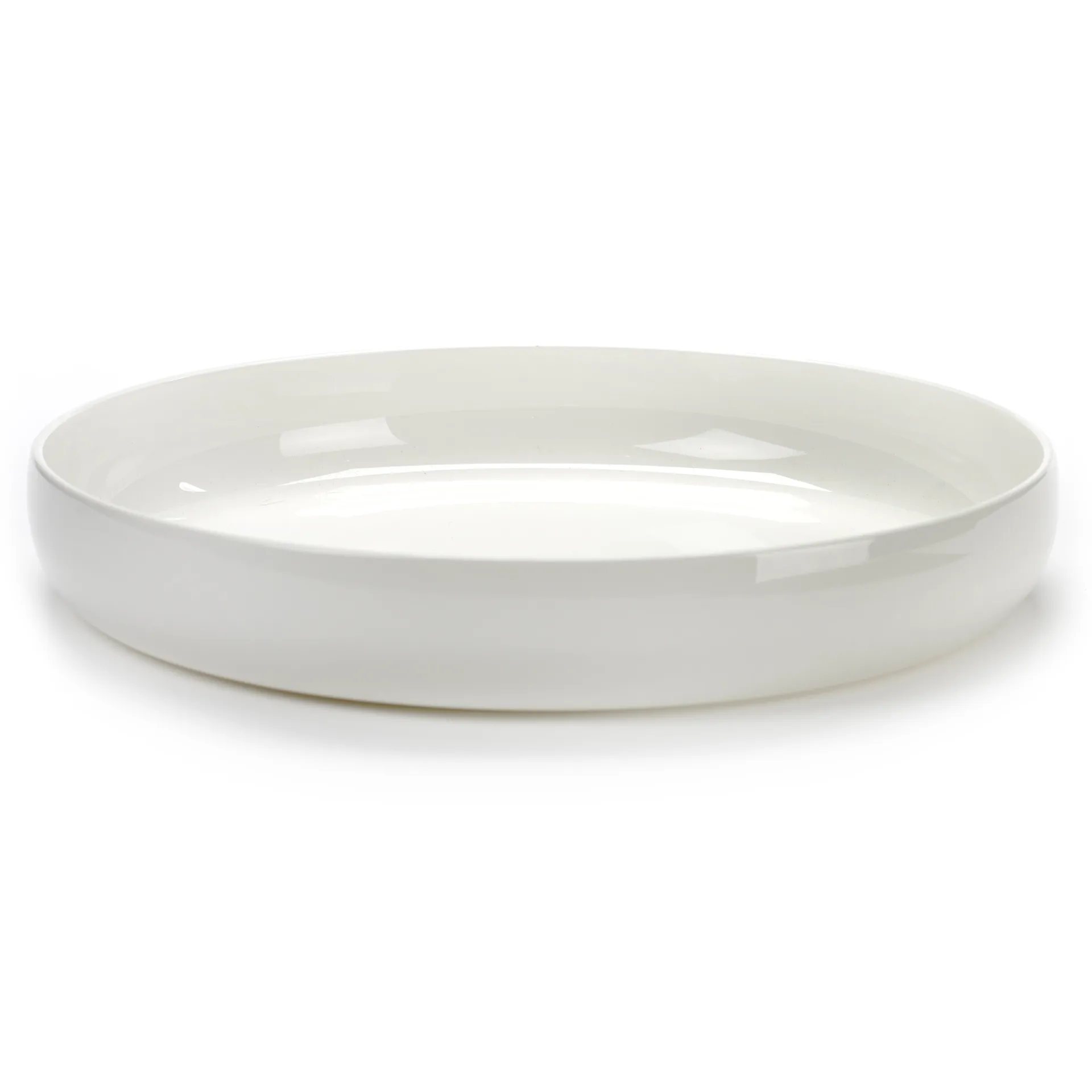 Plato hondo Base blanco, 28 cm Serax