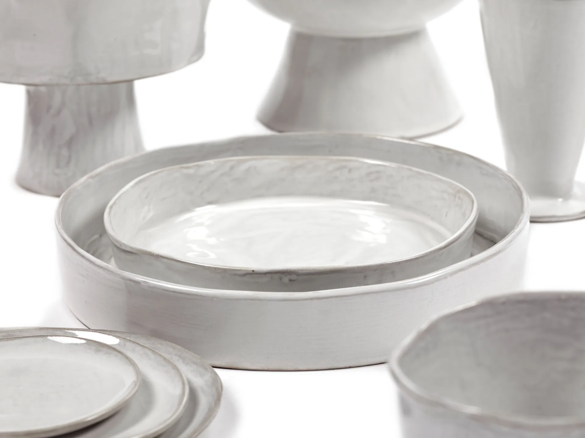 Plato hondo La Mère Ø25 cm, Off white Serax