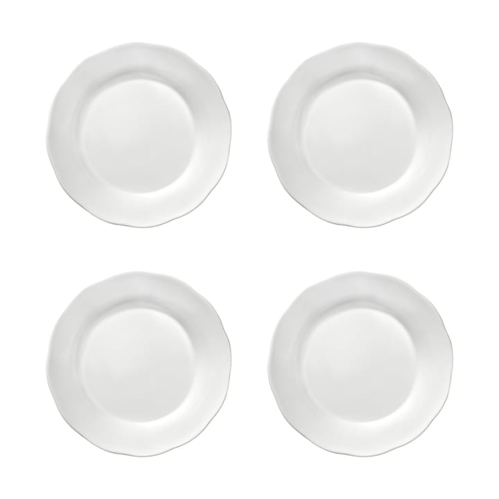 Plato hondo plato de acompañamiento Silhouette M Ø15 cm set de 4 - White - Serax