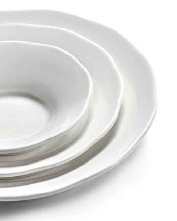 Plato hondo plato de acompañamiento Silhouette S Ø10,5 cm - White - Serax