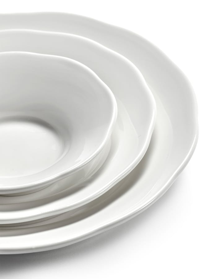 Plato hondo plato de acompañamiento Silhouette S Ø10,5 cm, White Serax
