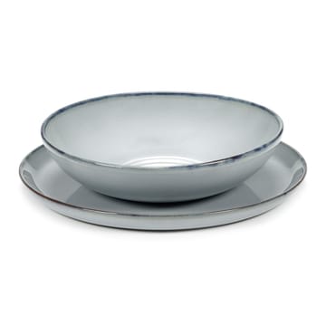 Plato hondo Pure Blue Glazed Ø19,5 cm - azul - Serax