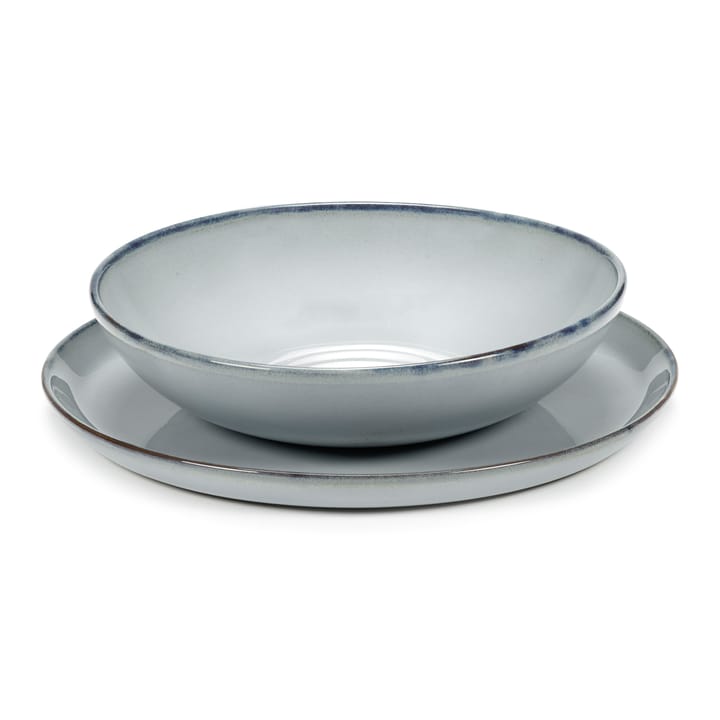 Plato hondo Pure Blue Glazed Ø19,5 cm, azul Serax