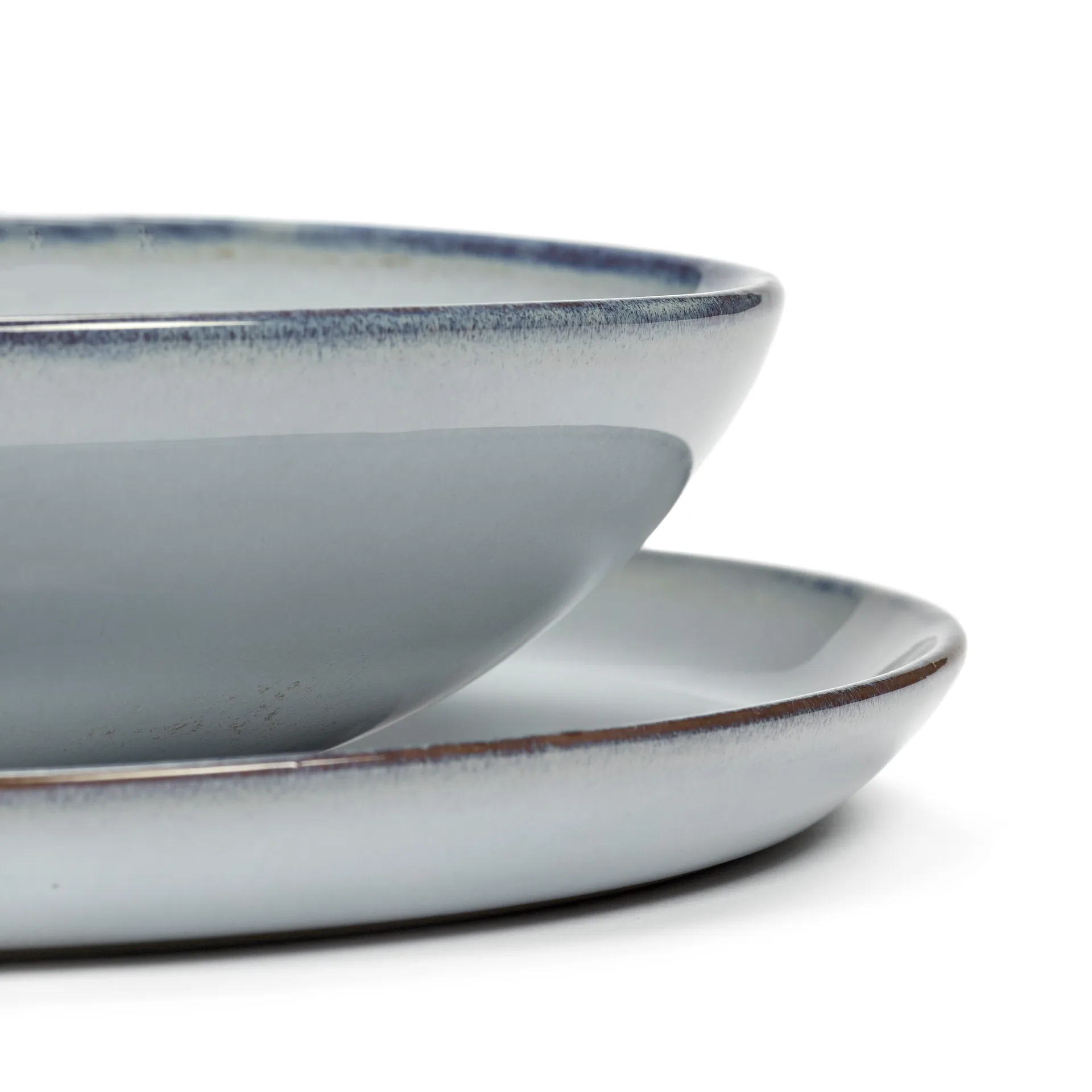 Plato hondo Pure Blue Glazed Ø19,5 cm, azul Serax