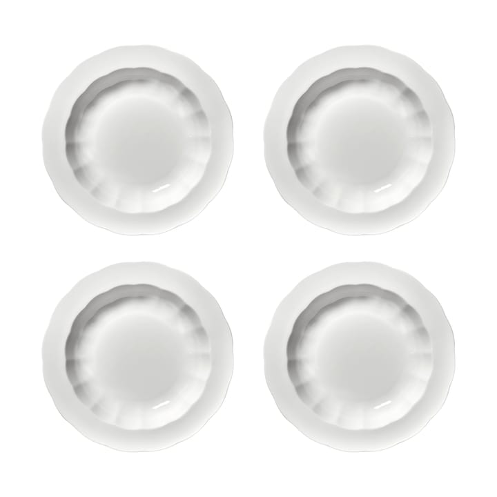Plato hondo Silhouette M Ø23,7 cm set de 4 - White - Serax