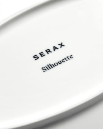 Plato hondo  Silhouette oval L 21x30 cm - White - Serax