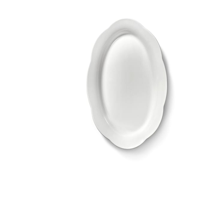 Plato hondo Silhouette oval M 15x24,5 cm, White Serax