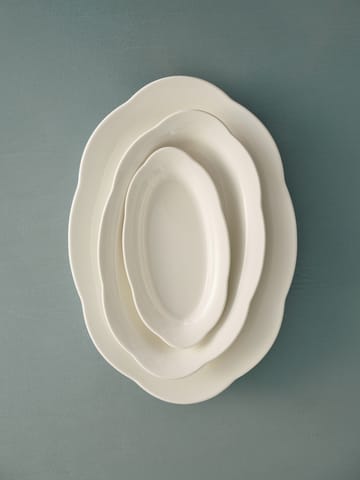 Plato hondo Silhouette oval S 10x18,5 cm - White - Serax
