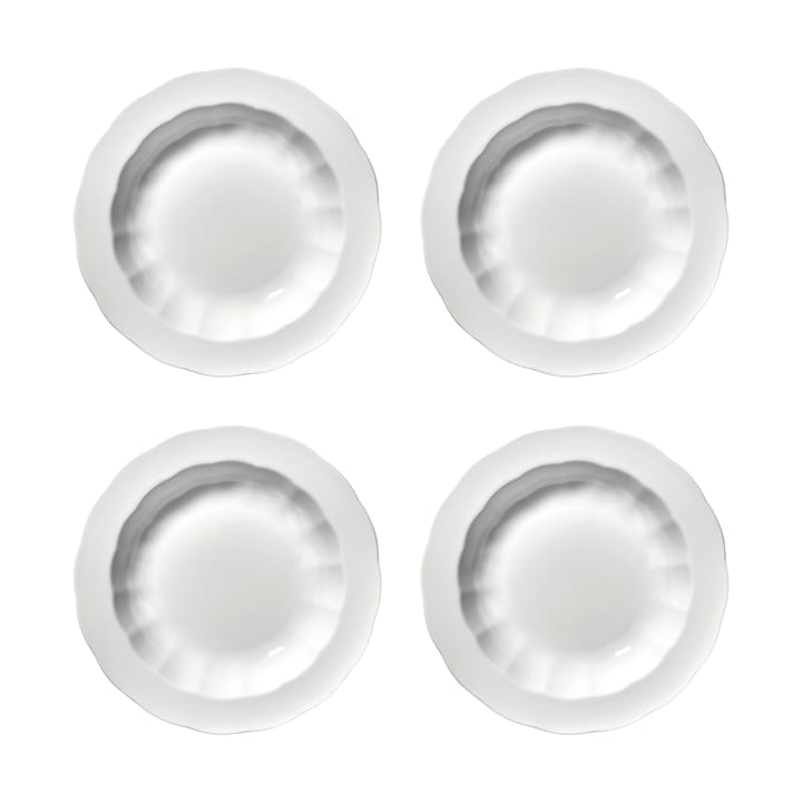 Plato hondo Silhouette S Ø21,5 cm set de 4 - White - Serax