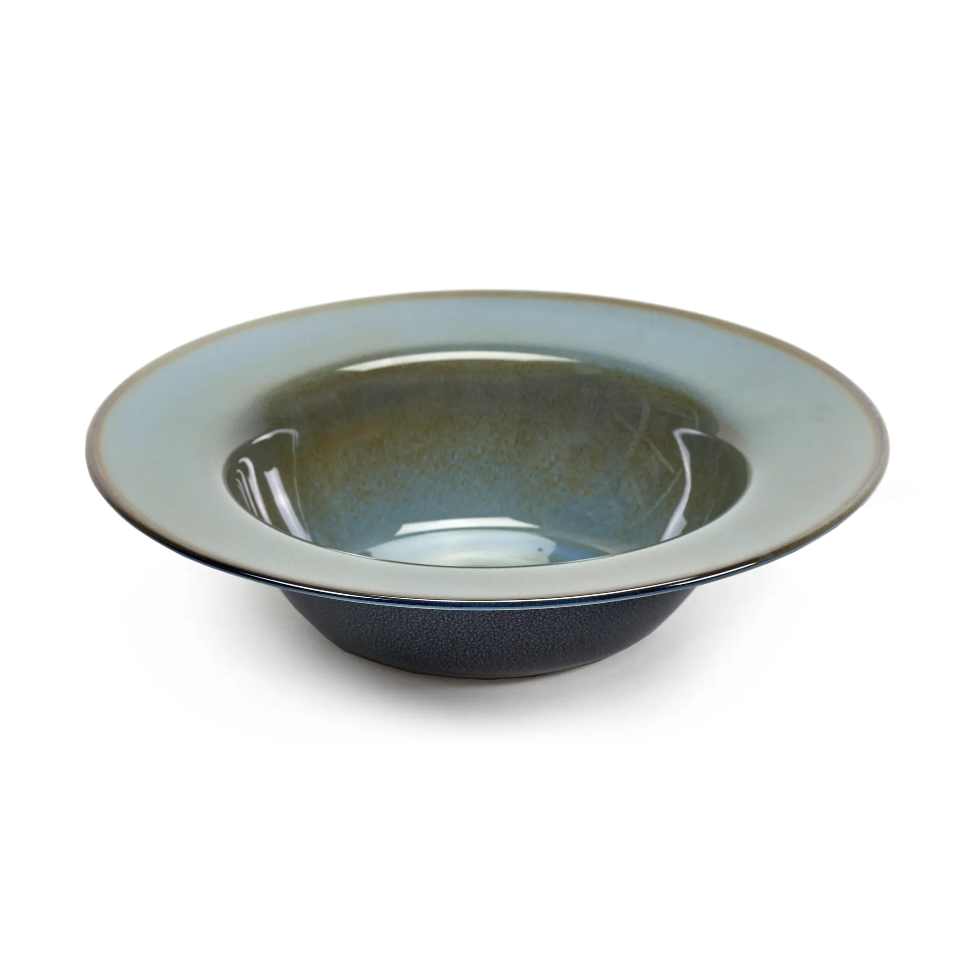 Plato hondo Terres de Rêves 21,3 cm, Blue grey-dark blue Serax