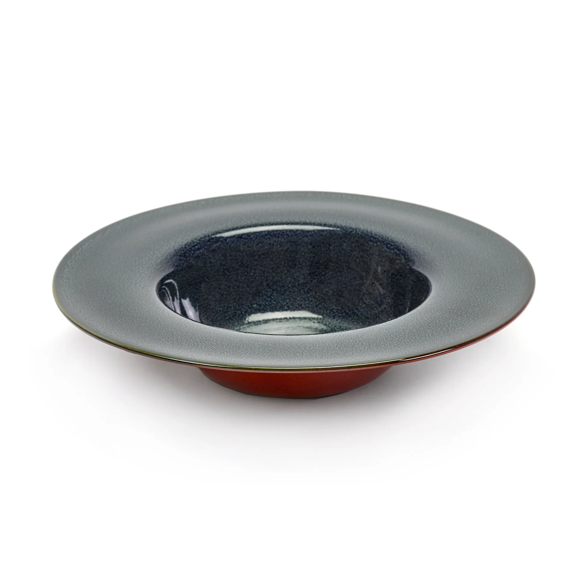 Plato hondo Terres de Rêves 21,3 cm, Dark blue-rust Serax