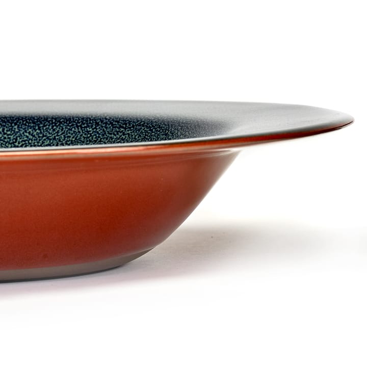 Plato hondo Terres de Rêves 21,3 cm, Rust-smokey blue Serax