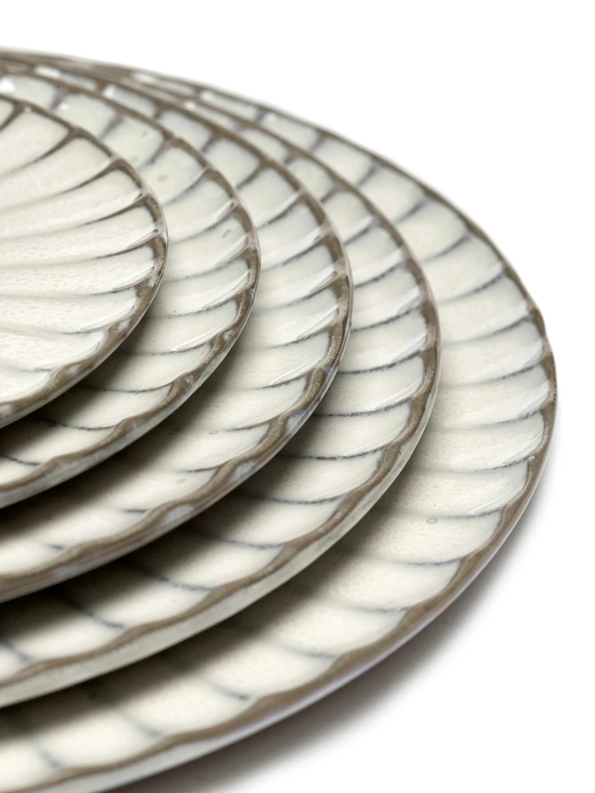 Plato Inku L Ø24 cm, White Serax