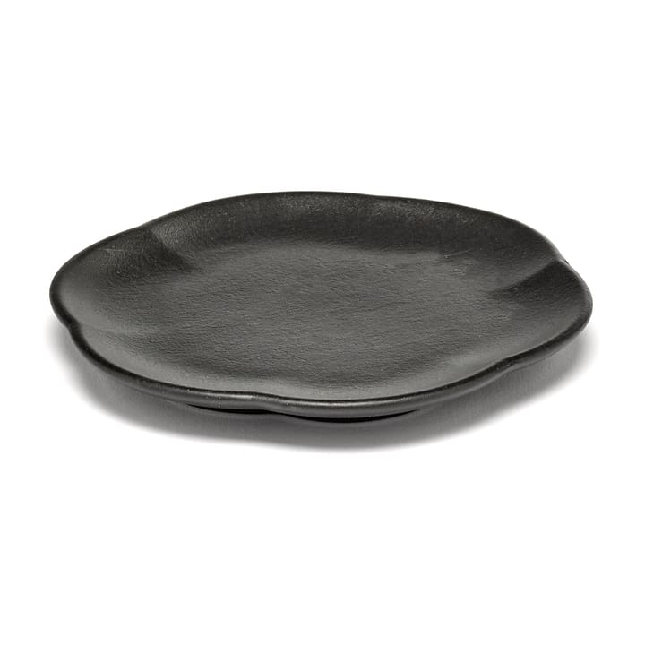 Plato ondulado Inku M Ø13,9 cm - Black - Serax