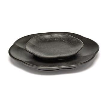 Plato ondulado Inku S Ø8,9 cm - Black - Serax