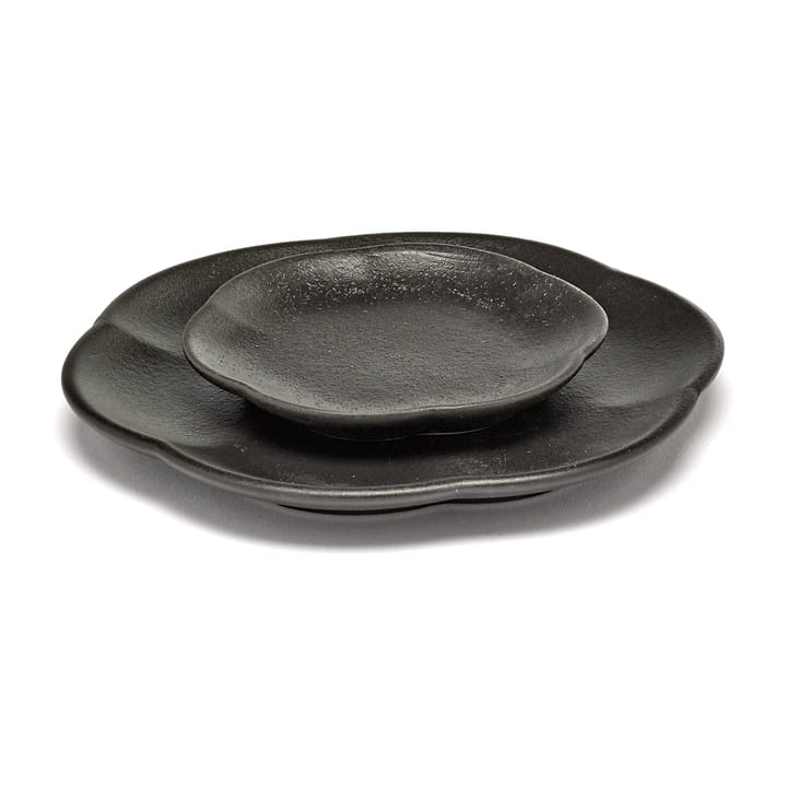 Plato ondulado Inku S Ø8,9 cm, Black Serax