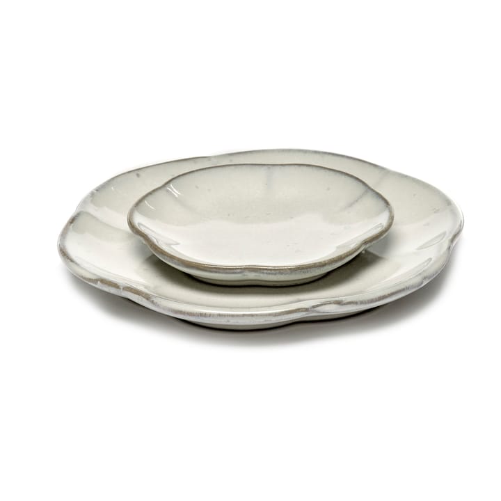 Plato ondulado Inku S Ø8,9 cm, White Serax