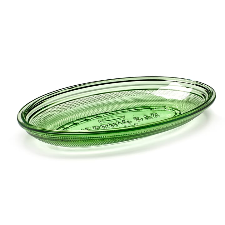 Plato ovalado Fish & Fish 14x26 cm - Green - Serax