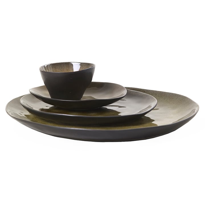 Plato ovalado Pure large, Green Serax