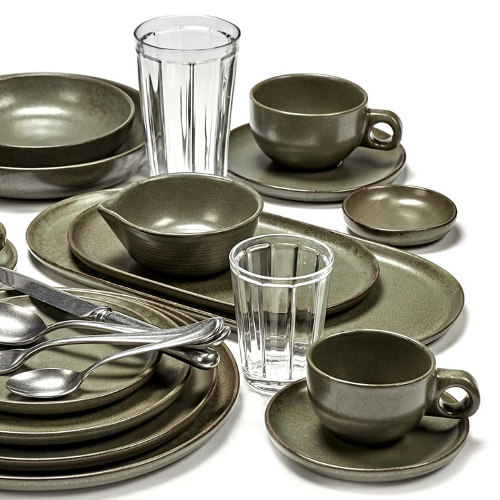 Plato para tapas Surface 15x25 cm, Camogreen Serax