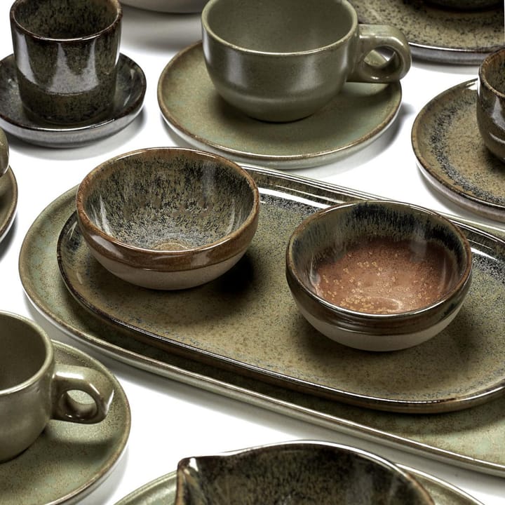 Plato para tapas Surface 15x25 cm, Indi grey Serax