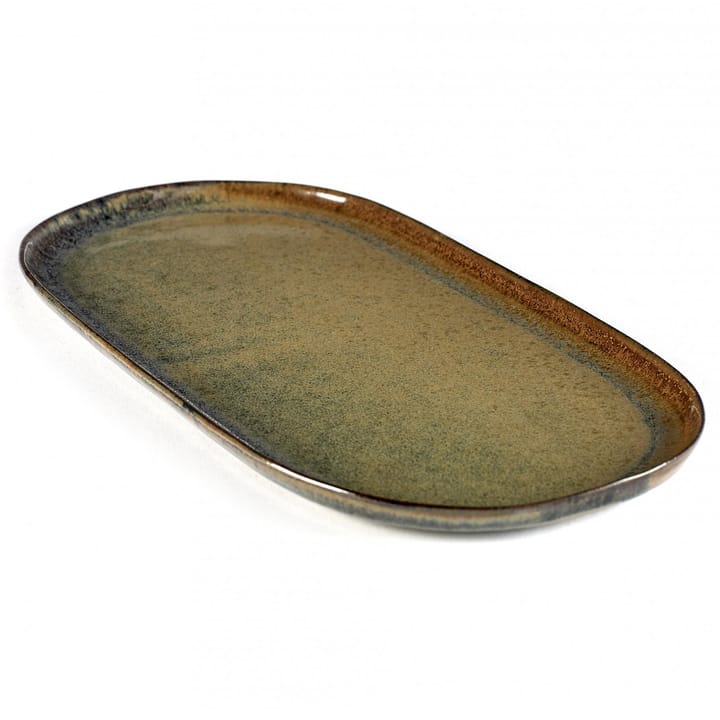 Plato para tapas Surface 17x35,5 cm - Indi grey - Serax