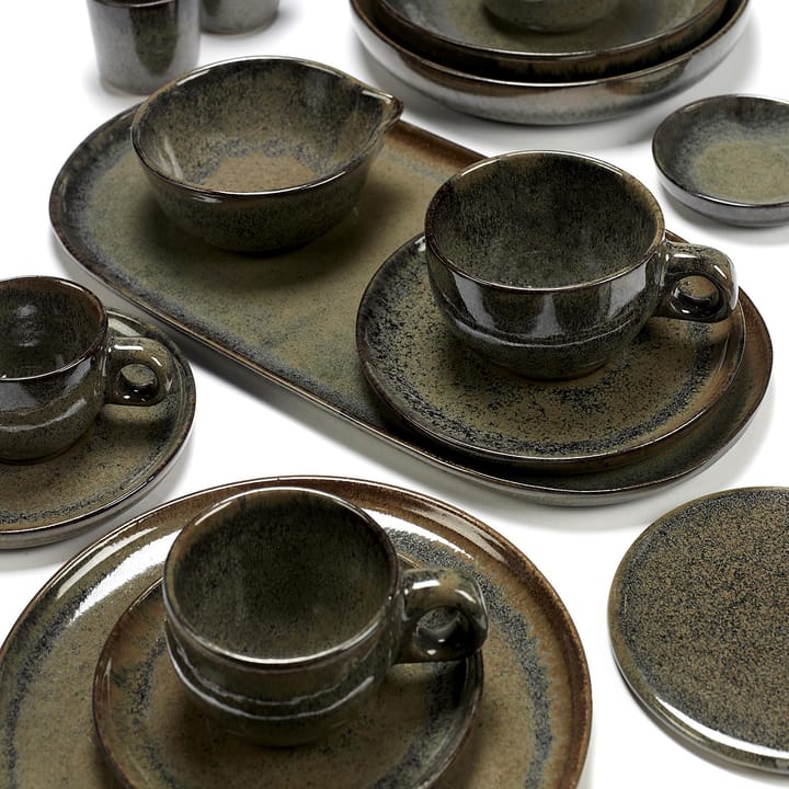 Plato para tapas Surface 17x35,5 cm, Indi grey Serax