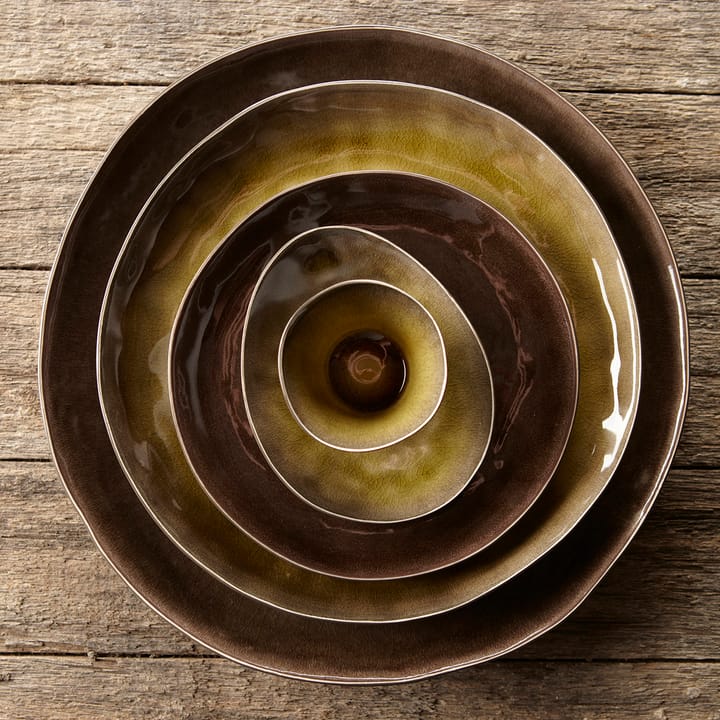 Plato Pure 34 cm, Brown Serax