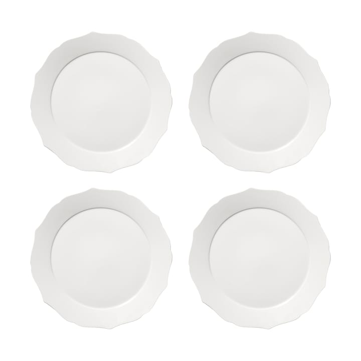 Plato Silhouette L Ø26 cm set de 4 - White - Serax