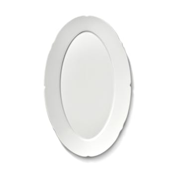 Plato Silhouette oval M 15x24,5 cm - White - Serax