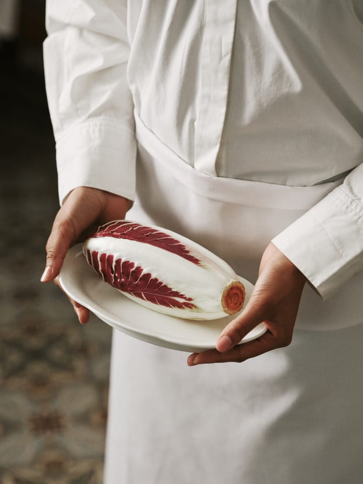 Plato Silhouette oval M 15x24,5 cm, White Serax