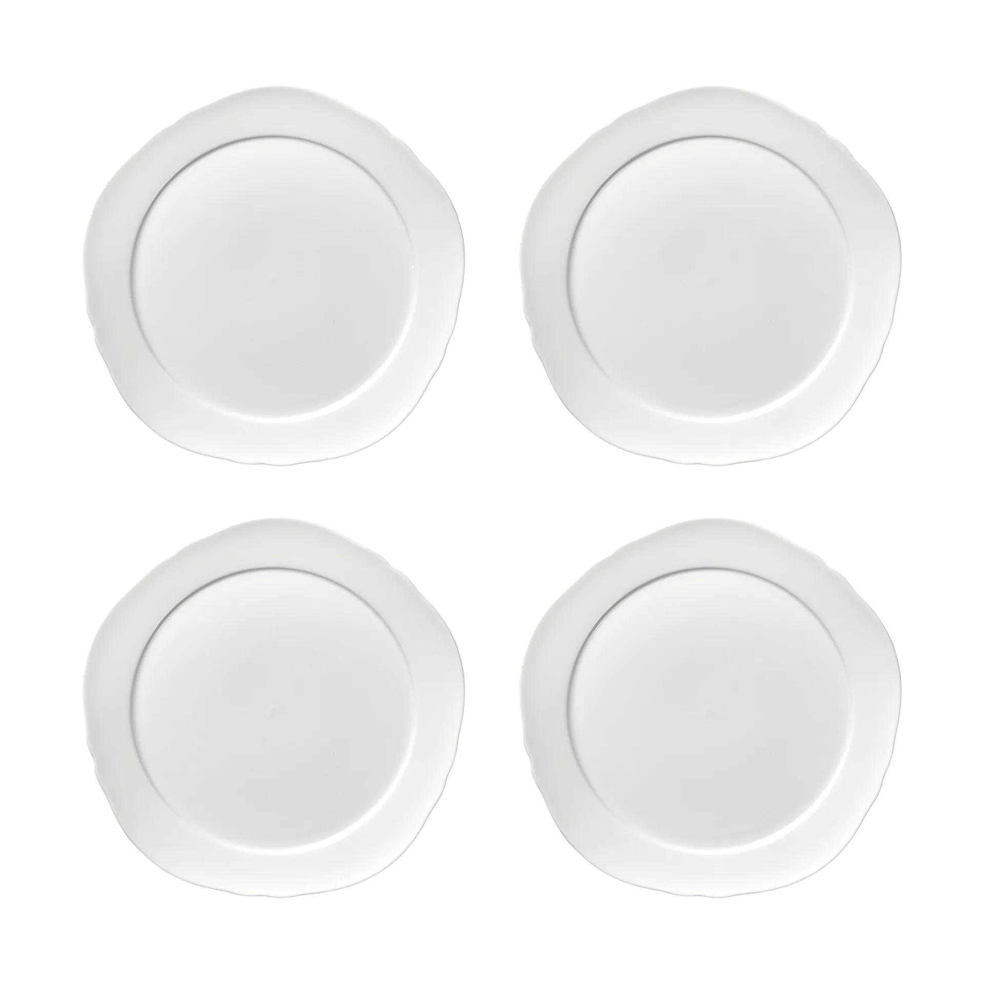 Plato Silhouette S Ø20,6 cm set de 4, White Serax