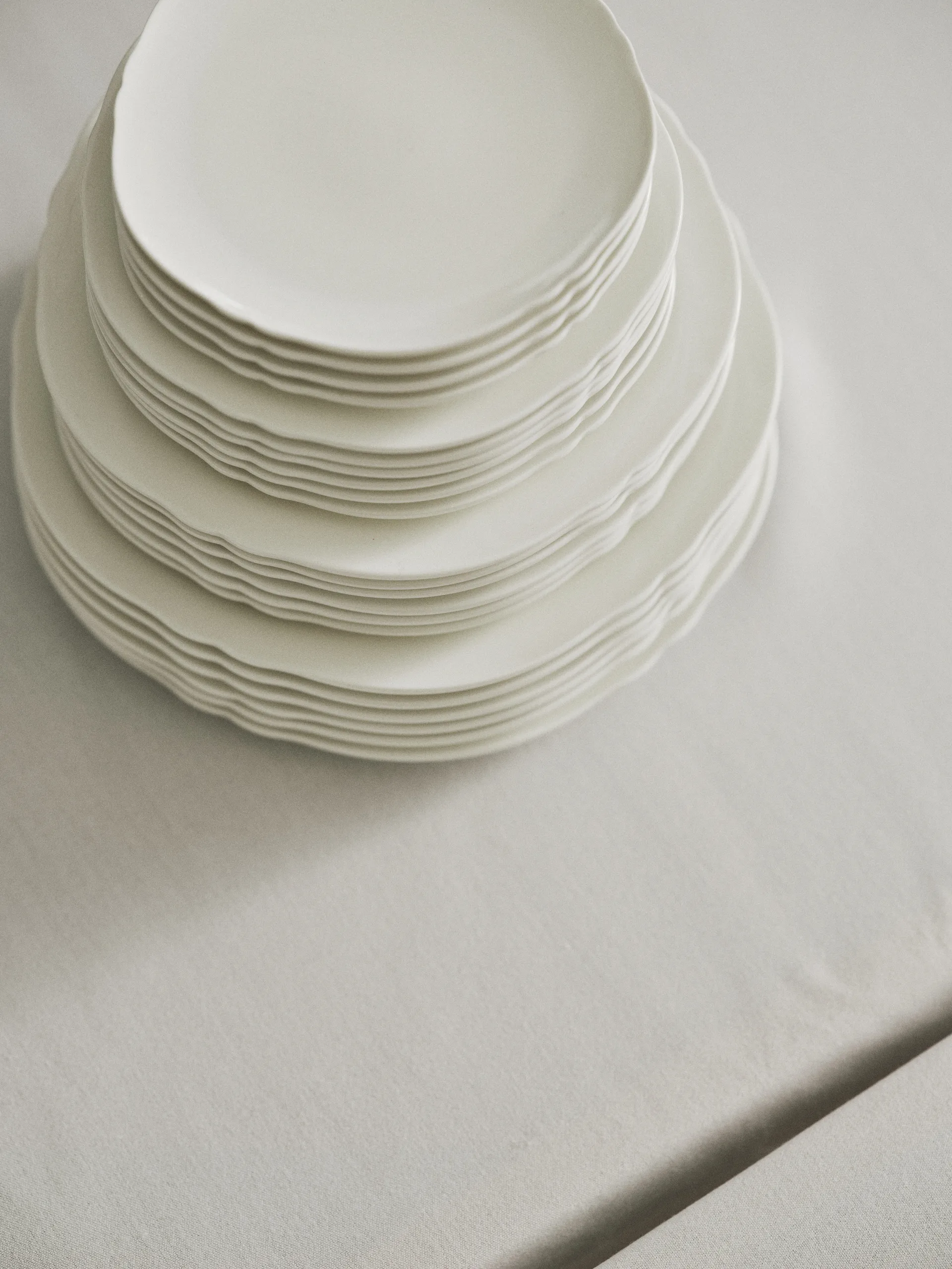 Plato Silhouette XS Ø17 cm set de 4, White Serax